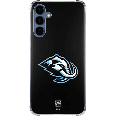 NHL Utah Mammoth Alternate Black Galaxy S24 Clear Case
